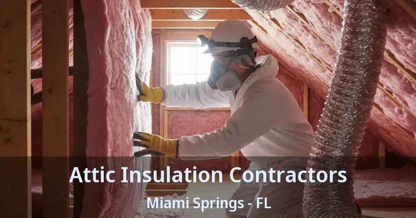 Attic Insulation Contractors Miami Springs - FL