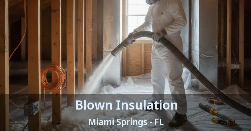 Blown Insulation Miami Springs - FL