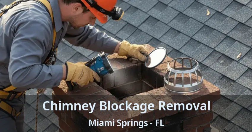 Chimney Blockage Removal Miami Springs - FL