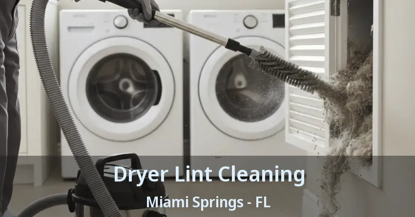 Dryer Lint Cleaning Miami Springs - FL
