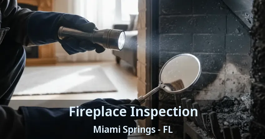 Fireplace Inspection Miami Springs - FL