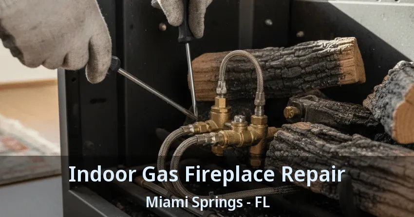 Indoor Gas Fireplace Repair Miami Springs - FL