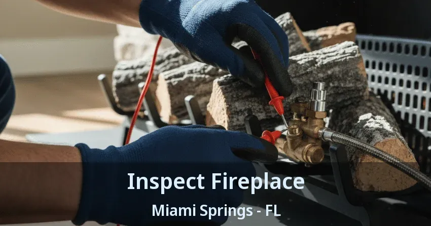 Inspect Fireplace Miami Springs - FL