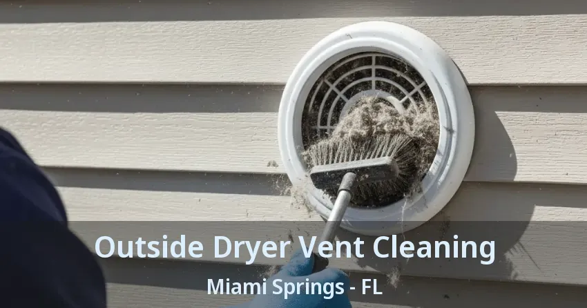 Outside Dryer Vent Cleaning Miami Springs - FL