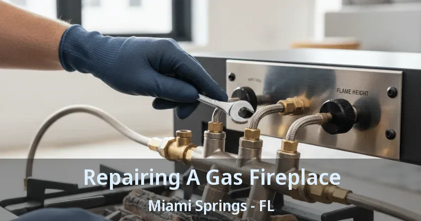 Repairing A Gas Fireplace Miami Springs - FL